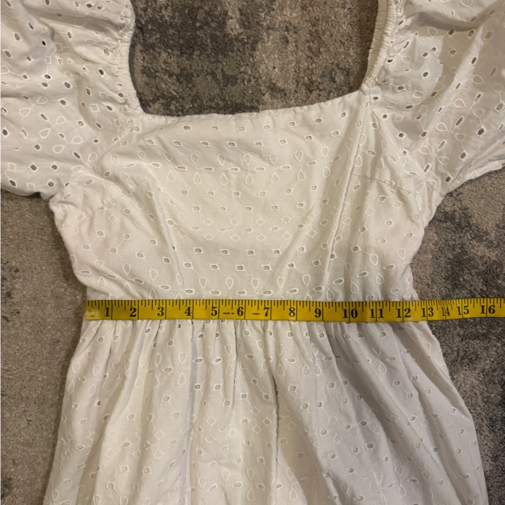 A New Day White Dress with pockets - Picture 8 of 9